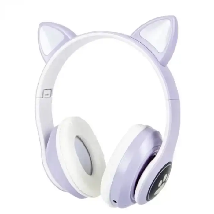 AsilTech Kedi Figürlü Bluetooth Kulaklık