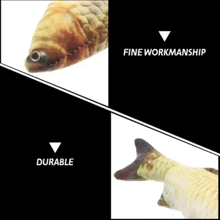 AsilTech Kedi Oyuncağı Peluş Balık