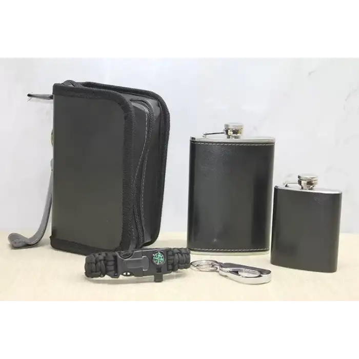 AsilTech Kılıflı 2li Matara Seti