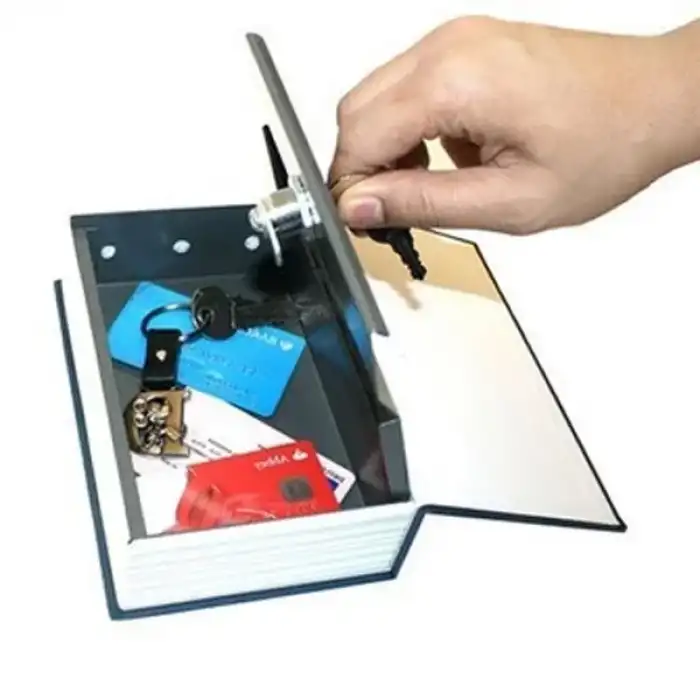 AsilTech Kitap Görünümlü Gizli Kasa