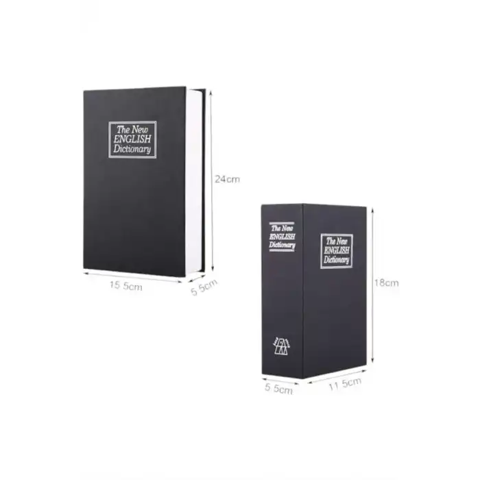 AsilTech KİTAP GÖRÜNÜMLÜ KASA