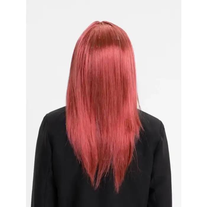 AsilTech Kızıl Renk Düz Kesim Peruk
