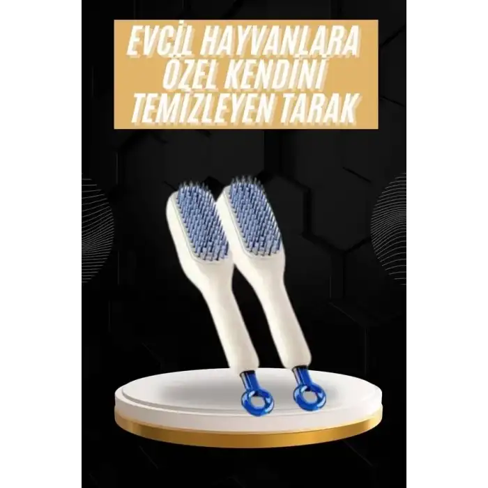 AsilTech Kolay Temizlenen Fırçası Evcil Hayvanlara Özel Tüy Temizleme