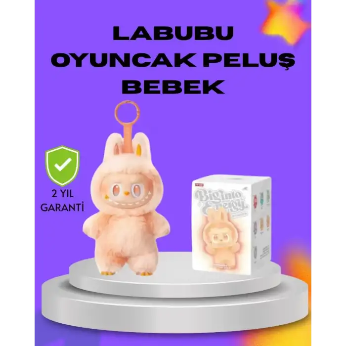 AsilTech Koleksiyonluk Labubu Figür – Kaliteli Peluş Malzeme Yeni Seri
