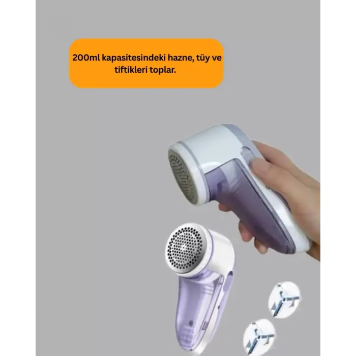 AsilTech Kompakt Giysi Temizleme Cihazı – Tek Tuşla Kullanım
