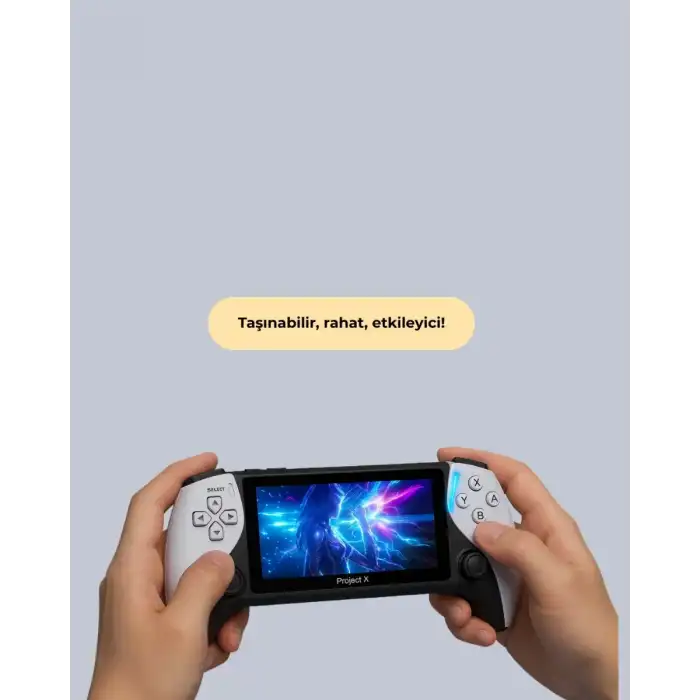 AsilTech Kompakt ve Hafif Retro Oyun Konsolu 1000 Klasik Oyun Dahil