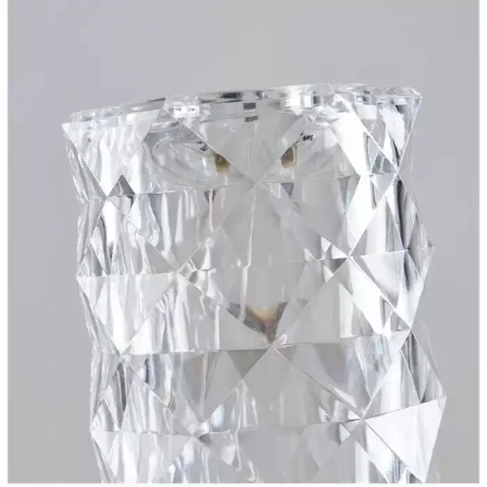 AsilTech Kristal LED Kumandalı Ve Dokunmatik Masa Lambası