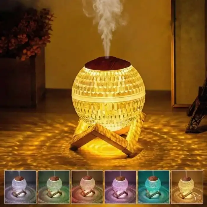 AsilTech Kristal Top RGB Hava Nemlendirici