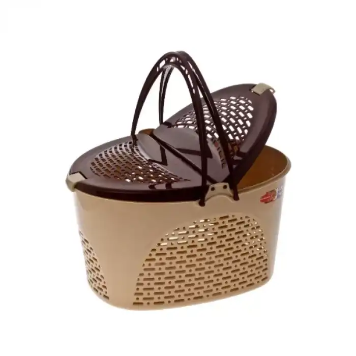 AsilTech Küçük Oval Piknik Sepeti