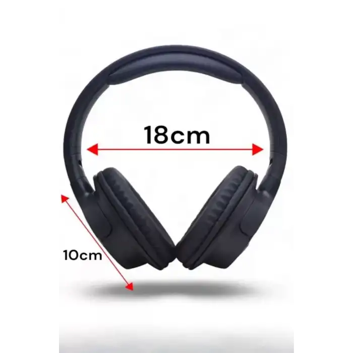 AsilTech Kulak Üstü Bluetooth Kulaklık Ayarlanabiilir Uzun Pil Ömrü Kablosuz 5.0 Bluetooth