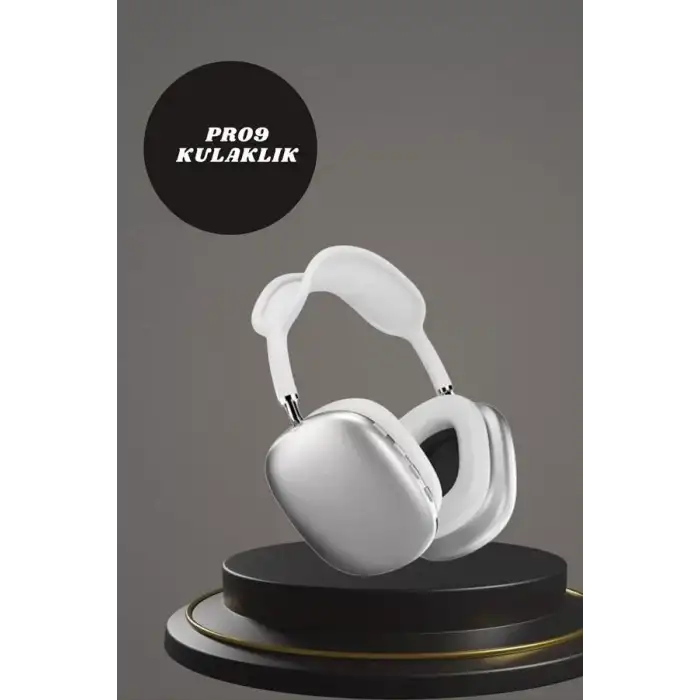 AsilTech Kulak Üstü P9 Kablosuz Bluetooth Kulaklık ve 7 Kordonlu Akıllı Saat