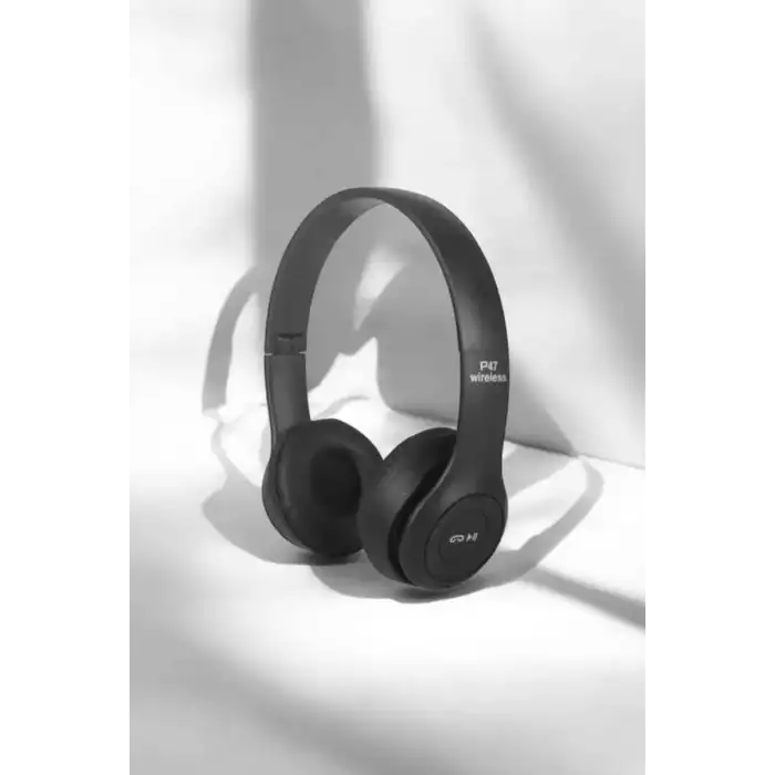 AsilTech Kulak Üstü TF Kart ve AUX Destekli Ergonomik Bluetooth Kulaklık