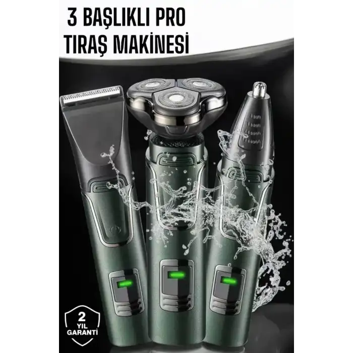 AsilTech Kulak Ve Burun Başlıklı Profesyonel Tıraş Makinesi