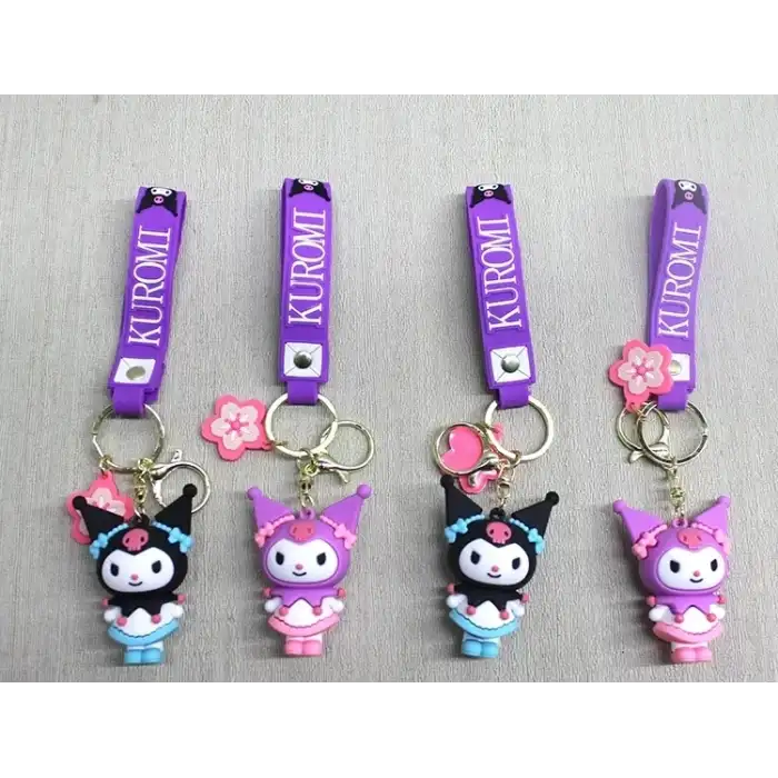 AsilTech Kuromi Silikon Anahtarlık