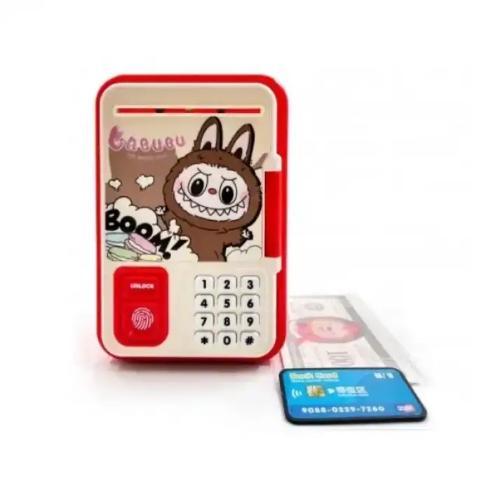 AsilTech Labubu Desenli ATM Kumbara