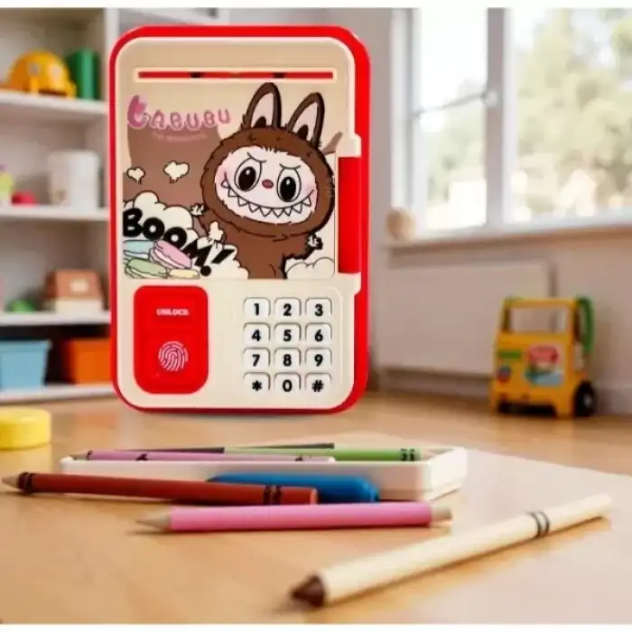 AsilTech Labubu Desenli ATM Kumbara