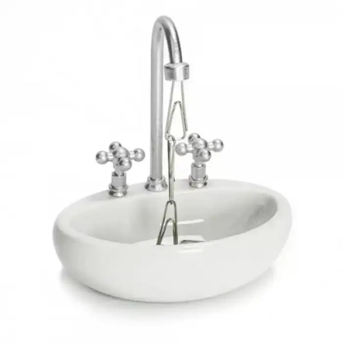 AsilTech Lavabo Şeklinde Ataç Kutusu