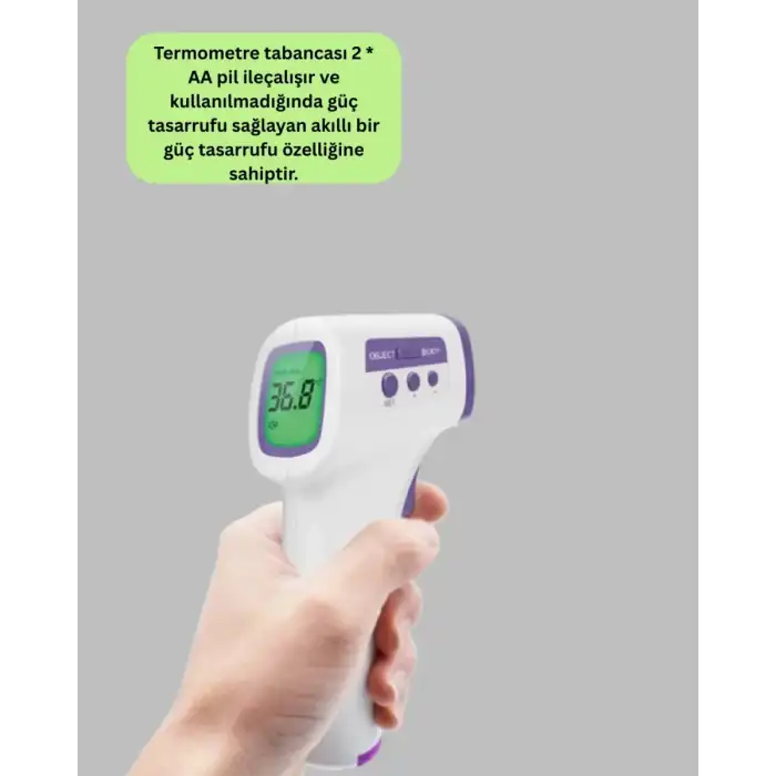 AsilTech LCD EKRAN TEMASSIZ ATEŞ ÖLÇER