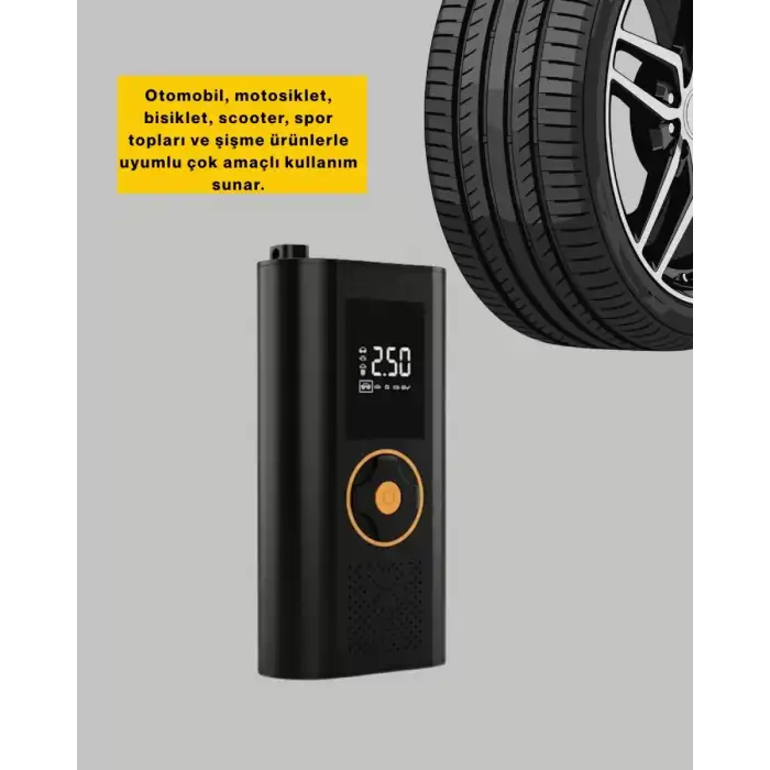 AsilTech LED Ekranlı Akıllı Hava Kompresörü Hassas Basınç Kontrolü