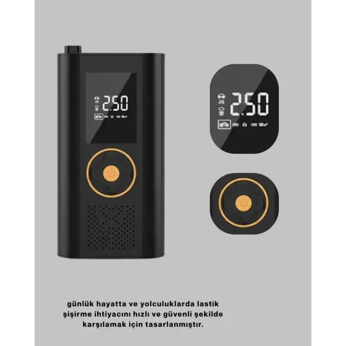 AsilTech LED Ekranlı Akıllı Hava Kompresörü Hassas Basınç Kontrolü