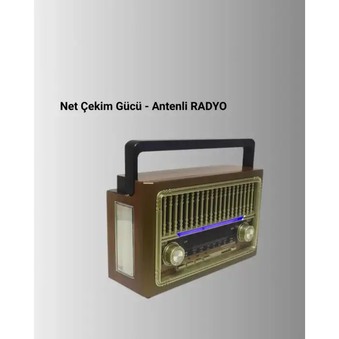 AsilTech LED Fenerli Taşınabilir Bluetooth Hoparlör
