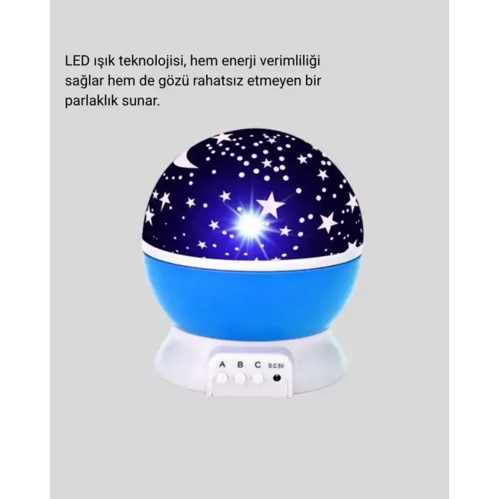 AsilTech LED Gece Lambası 6 Renk Seçenekli Yumuşak Işıklı Uyku Yardımcı Lamba
