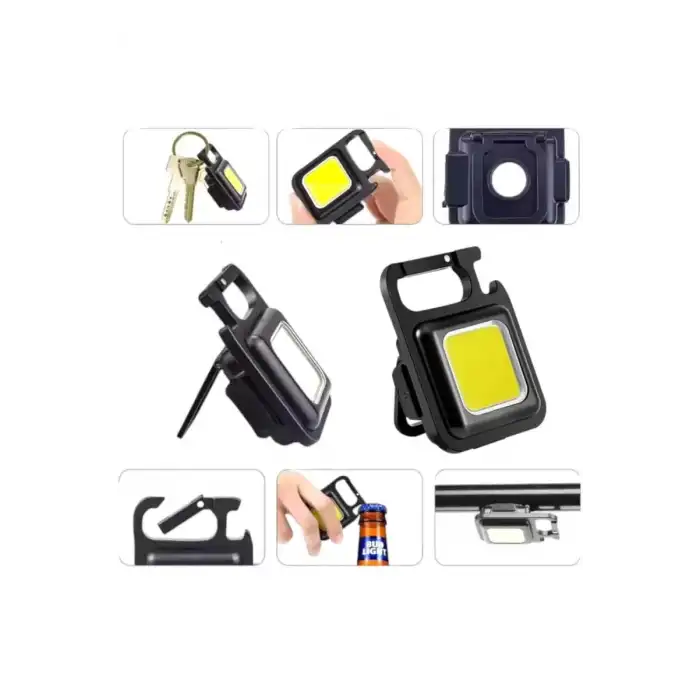 AsilTech Led Işık Acil Durum Işığı Çok Fonksiyonlu Mıknatıs Özelliği