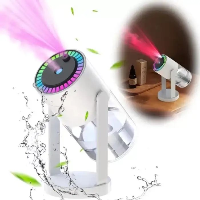 AsilTech LED Işıklı Hava Nemlendirici Cihaz