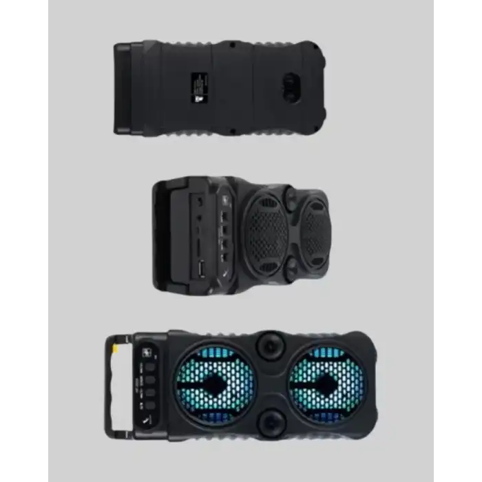 AsilTech LED Parti Işıklı Bluetooth Hoparlör