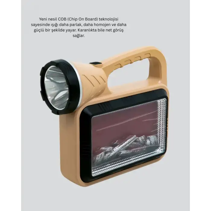 AsilTech LED Solar Alev Işığı