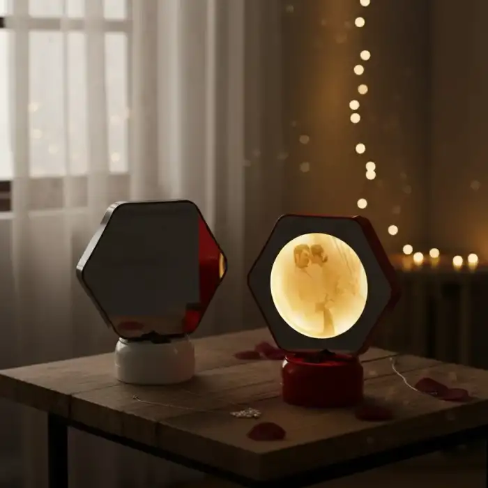 AsilTech Ledli Sihirli Ayna Çerceve Model 7