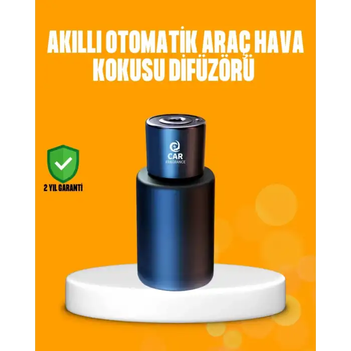 AsilTech Lüks Oto Koku Difüzörü Doğal Buharlaşmalı Cam Tasarım