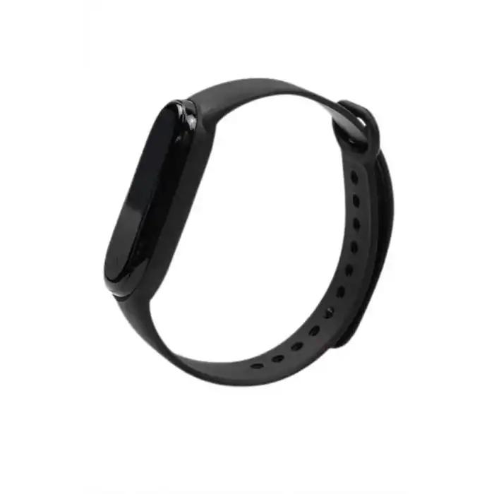 AsilTech M6 Akıllı Bileklik Siyah Adımsayar Spor Takibi Android ve İOS Uyumlu