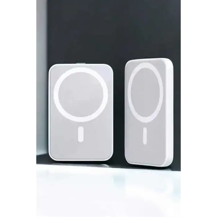 AsilTech Magsafe Kablosuz Batarya Yüksek Performanslı Manyetik Tasarım Hızlı Şarj