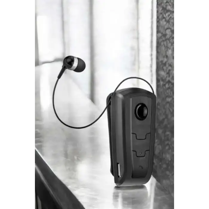 AsilTech Makaralı Bluetooth Kulaklık Kulak İçi Android iOS Uyumlu Titreşimli