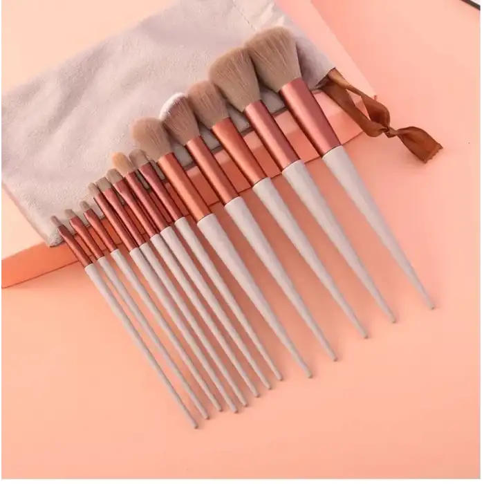 AsilTech Makyaj Fırçası Seti 13 Parça