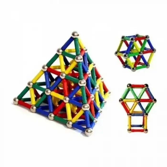 AsilTech Manyetik Lego Seti 37 Parça