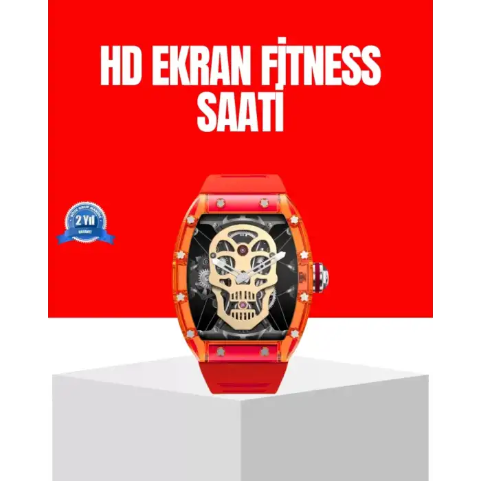 AsilTech Manyetik Şarjlı Akıllı Saat iOS Android Uyumlu