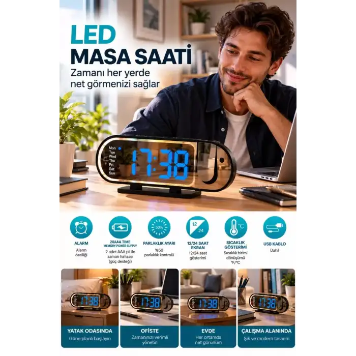 AsilTech MASA SAATİ