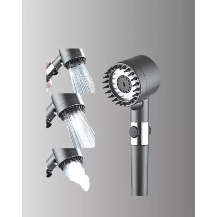 AsilTech Masaj Fonksiyonlu Filtreli Duş Başlığı Dayanıklı Yapı