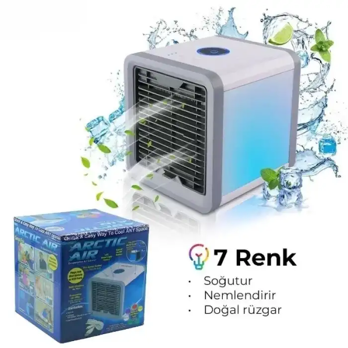 AsilTech Masaüstü Kare Su Hazneli Fan
