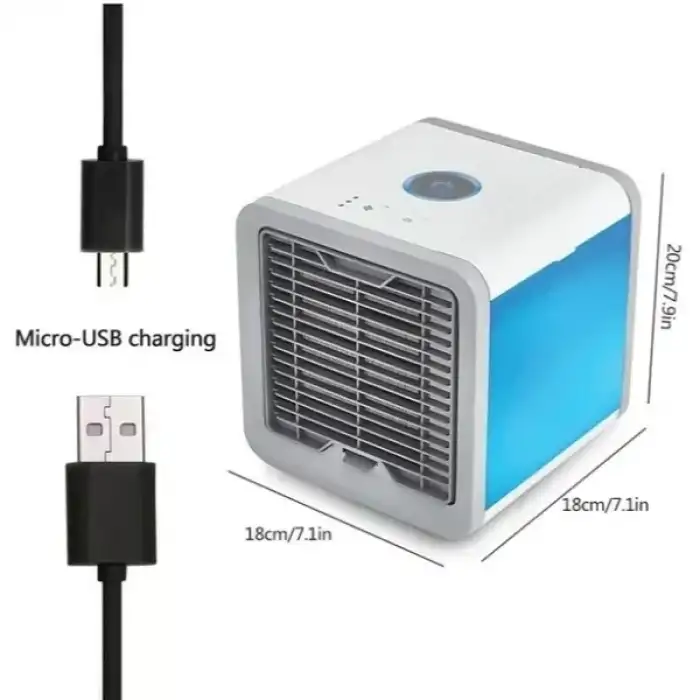 AsilTech Masaüstü Kare Su Hazneli Fan