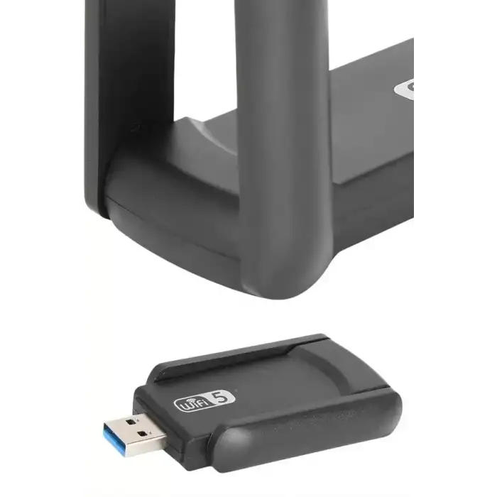 AsilTech Mbps Wifi Alıcı Kablosuz Wifi Adaptörü Çift Band Çift Antenli Yeni Nesil