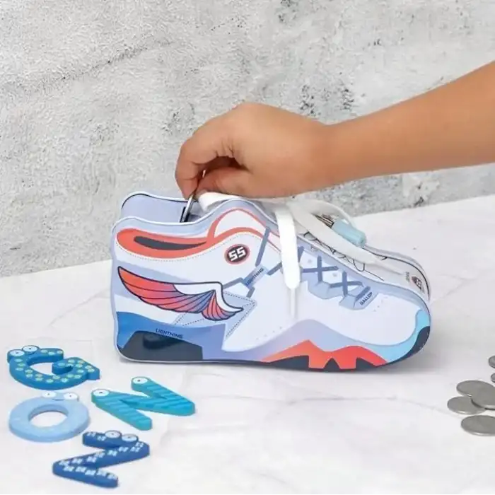 AsilTech Metal Ayakkabı Kumbara