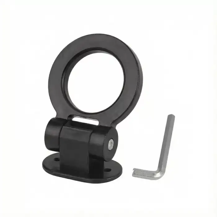 AsilTech Metal Çeki Demiri Kancası Siyah