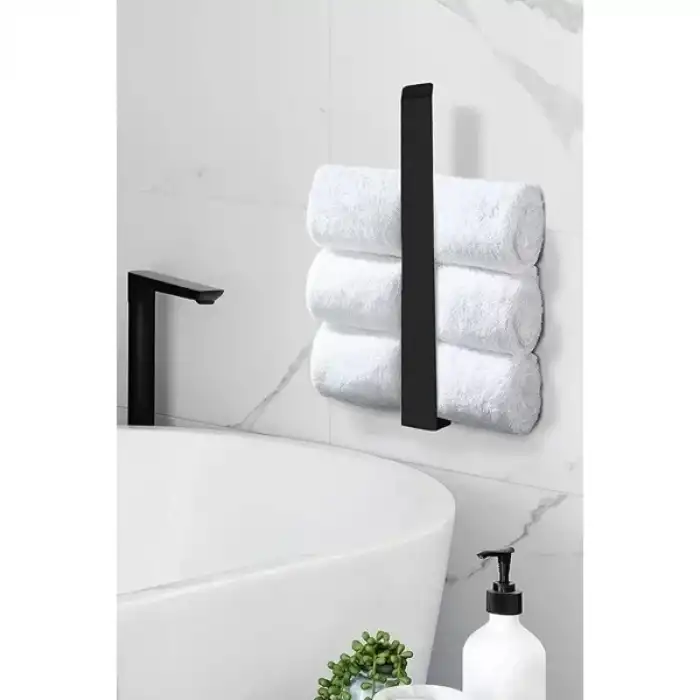 AsilTech Metal Mat Siyah Havluluk