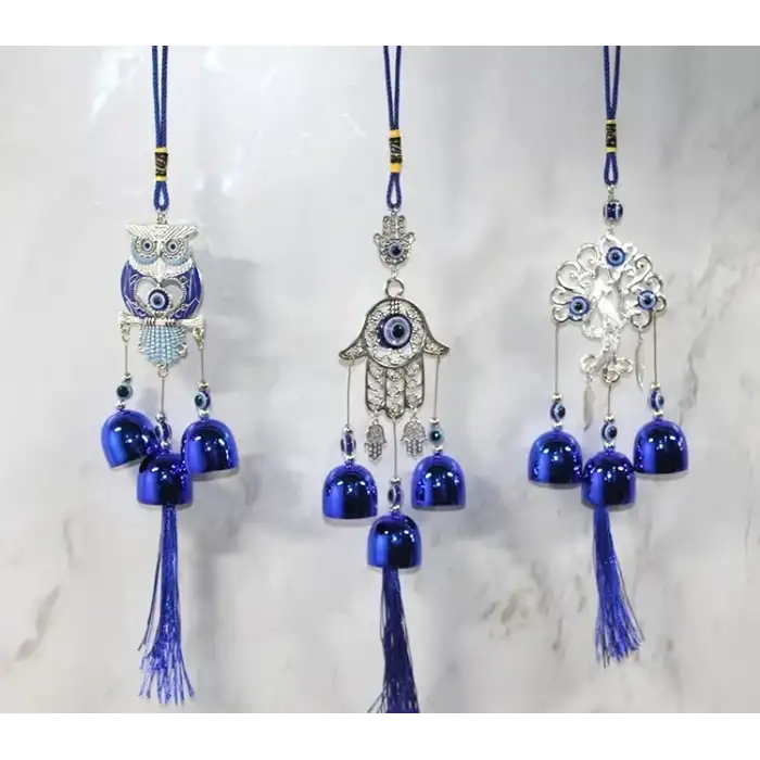 AsilTech Metal Nazar Boncuğu Çan Model 6