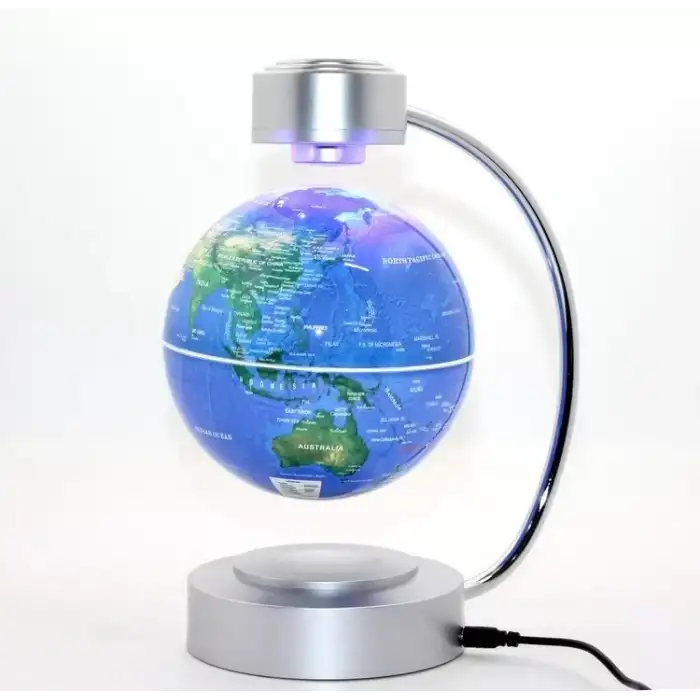 AsilTech Mıknatıslı Ortada Dönen Dünya Küre Model 2