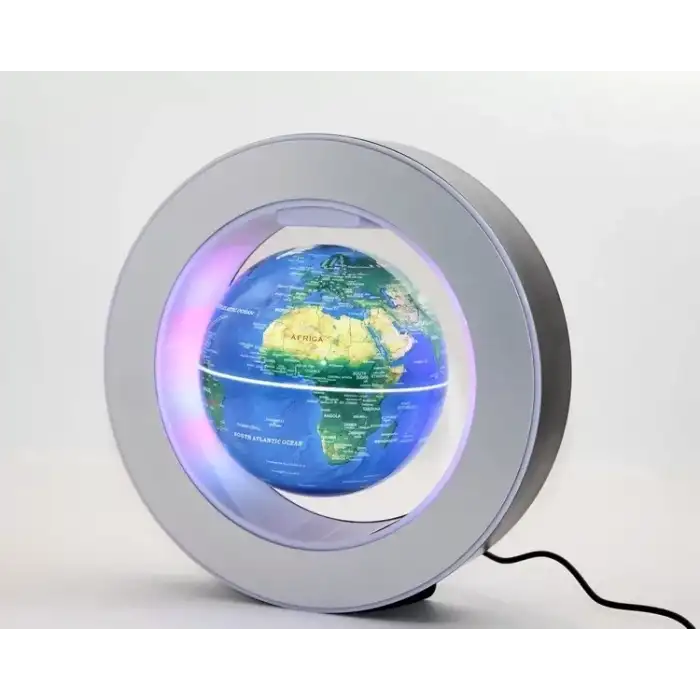 AsilTech Mıknatıslı Ortada Dönen Dünya Küre Model 3