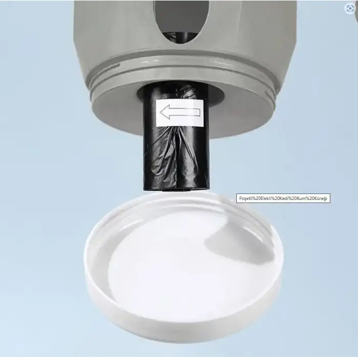 AsilTech Mikopet Elekli Kedi Kum Küreği